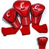 Team Golf NCAA 3 Pack Contour Head Covers, Unisex Ragazzi Uomo, teamgolf-Parent, White, XXL