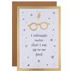 Hallmark Biglietto di compleanno - Harry Potter Mappa del Malandrino Citazione Design con Word Search Activity