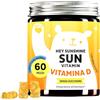 Bears with Benefits Caramelle Gommose Vitamina D - Integratore Difese Immunitarie - Senza Zucchero - 1000 UI per Orsetto Gommoso - Senza Glutine - 60 gummies - Bears with Benefits