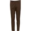 Michael Coal pantaloni uomo capri Marrone