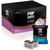 POP CAFFE' 100 Capsule E-Tuo COMPATIBILI FIOR Fiore COOP E Lui Espresso Miscela 4 DECAFFEINATO