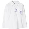 Burberry Kids camicia con logo