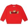 Moschino Kids felpa con stampa