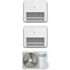 Hisense Climatizzatore Console Dual Split 9000+9000 btu Condizionatore con Pompa di Calore Classe A++/A+ serie Turbo Comando Wireless Incluso (Unità interna+Unità esterna) - AKT26UR4RK8+AKT26UR4RK8+2AMW35U4RGC