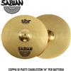 SABIAN SBR 1402 Hi-Hat 14" COPPIA DI PIATTI CHARLESTON 14" PER BATTERIA
