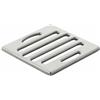 GEBERIT - GRIGLIA PER SIFONE DOCCIA A PAVIMENTO STANDARD SENZA VITI 9 X 9 CM. 241.640.00.1