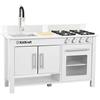 KidKraft Cucina Giocattolo in Legno Work Station per Piccoli Chef con Mini Tagliere e Rubinetto Estraibile, Giocattolo per Bambini 3+ Anni, 53407