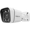 FOSCAM Telecamera IP da esterno 5 MP PoE con faretti e sirena V5EP Bianco