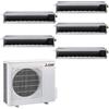 Mitsubishi Electric Climatizzatore Mitsubishi Electric Penta Split Canalizzabile SEZ-M 9000+9000+12000+12000+18000 BTU | MXZ-5F102VF2+SEZ-M25DA2+SEZ-M25DA2+SEZ-M35DA2+SEZ-M35DA2+SEZ-M50DA2