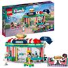 LEGO Friends Ristorante nel Centro di Heartlake City, Giochi per Bambini 6 Anni, Idea Regalo di Compleanno con Mini Bamboline Liann, Aliya e Charli, Personaggi Serie 2023 41728