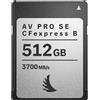 Angelbird 512GB AV PRO SE CFexpress v4 Type B Memory Card