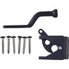 National Hardware Kwikset N109-020 V1261 - Chiavistello automatico per cancello, colore: Nero opaco