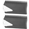 Aigend Cera per Surf - 2 Pezzi/Set di Alta qualità Strumento per la Pulizia del Pettine per Cera da Surf in PVC Leggero per Tavola da Surf Skaeboard