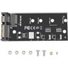 EMSea 1pc Adattatore M.2 SATA Raiser B+M Key M.2 NGFF SSD A Scheda Adattatore SATA3 Da 2,5 Pollici Adattatore M.2 A SATA Per 2242 2260 2280 M.2 NGFF SSD