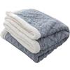 Ergocar Coperta Sherpa, Coperta Pile Doppio Strato Vello, Coperta in Pile di Flanella, Coperta da Divano in Pile Caldo Morbida, per Letto, Divano e Sedie, Facile da Curare