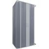 Forte Box Doccia a 3 Lati in PVC 80x120x80CM H185 a soffietto con Apertura Centrale colore Bianco mod. Flex