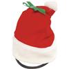 Cappello per cane o gatto da Babbo Natale Croci - Medium