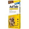 AdTab Elanco Antiparassitario orale per cani compresse masticabili AdTab - 1,3-2,5Kg