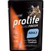 Prolife Cibo umido gatto Prolife Dual Fresch Adult 85g confezione da 6pz - Salmone e Merluzzo