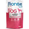 Monge Cibo umido per cani Monge Dog Grill 100gr confezione da 6pz - Adult Manzo