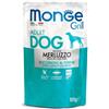 Monge Cibo umido per cani Monge Dog Grill 100gr confezione da 6pz - Adult Merluzzo