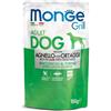 Monge Cibo umido per cani Monge Dog Grill 100gr confezione da 6pz - Adult Agnello e Verdure