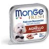 Monge Cibo umido per cani Monge Fresh Patè 100gr confezione da 6pz - Bocconcini con Agnello