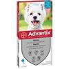 Advantix Antiparassitari per cani Advantix Spot-On 4 pipette - 4-10