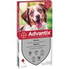 Advantix Antiparassitari per cani Advantix Spot-On 4 pipette - 10-25
