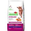 Natural Trainer Croccantini per gatti Natural Trainer Sterilised Adult con salmone - 1,5Kg