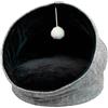 Croci Cuccia per gatti Croci Glam Igloo - Nero