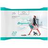Camon Salviette per cani detergenti da viaggio Camon Ingenya 20pz - Bergamotto