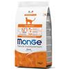 Monge Croccantini per gatti Monge Natural Superpremium Sterilised Monoproteico con anatra 1,5Kg
