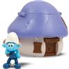 GIOCHI PREZIOSI - PUFFI - PUFFO INVENTORE E CASETTA LILLA
