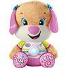 Fisher-Price - Sorellina di Cagnolino Gigante, Grande Peluche Musicale Ridi e Impara Edizione italiana con Luci, Suoni, Canzoni, Frasi e Tecnologia Smart Stages, Giocattolo per Bambini 18+ Mesi, HGW88