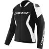 Dainese Giubbotto Moto Donna in Pelle Dainese RACING 5 WMN Nero Bian