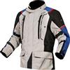 Ls2 Giubbotto Moto LS2 NARVIK MAN Blu Nero Grigio Rosso