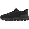 Geox Sneakers Basse spherica Plus Uomo U55MPA06KEKC9999 (Nero, Sistema Taglie Calzature EU, Adulto, Uomo, Numero, Media, 41)