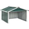 Refined Capanno per Robot Tosaerba 92x97x63 cm Acciaio (Verde)