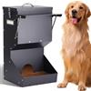 MasXirch Alimentatore Automatico per Cani per Razze di Grandi Dimensioni, 25 Libbre per Cucciolo a Gravità Per Esterni e Interni e da Appendere per Cani di Grossa Taglia, Gatti