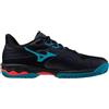 Mizuno Scarpe Mizuno Wave Exceed Light 2 Padel Nero Blu Rosso