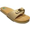 Sanital Light Art 101 Ciabatte Ciabatta Uomo Zoccolo Anatomico Pelle Beige Zoccoli Legno Mare (43)