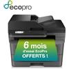 BROTHER MF ECOPRO LAS BN A4 FAX WIFI FR BROTHER MFCL2860DWE 34PPM ADF