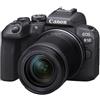 Canon Fotocamera mirrorless 24,2Mpx APS C EOS R10 Kit Rf S 18 150mm F3.5. 6.3 Is
