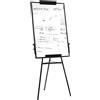 Willonin Lavagna bianca magnetica, cancellabile a secco, portatile e regolabile in altezza con treppiede, regolabile in altezza e uso flessibile, supporto per lavagna, 90 x 60 cm (bianco)