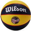 Wilson Pallone da Basket WNBA Team Tribute, Con Canali di Precisione per una Presa Eccezionale, Superficie Adattabile, Squadra: Phoenix Mercury, colore: blu reale, Taglia: 6