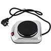 Topyond Mini Fornello Elettrico da 500 W, Riscaldamento Rapido, Fornello Portatile, Alta Efficienza, Piano Cottura a Induzione, Rivestimento Antiaderente, Piastre Riscaldanti Per Cucinare, Per Pentole Calde,
