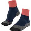 FALKE Tk2 Explore Short W Sso Lana Filo Funzionale Spessi Antivesciche, Calzini da escursionismo Donna, Blu Blue Pond 6598, 35-36