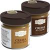 Pasticceria Fraccaro 1932 Crema Spalmabile alla Gianduia e al Cacao - Pasticceria Fraccaro 1932 - Con 45% di Nocciole e 16% di Cacao Selezionato - 2 Confezioni da 200 g