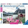 Ravensburger - Puzzle Lofoten, Norvegia, 1000 Pezzi, Puzzle Paesaggi per Adulti e Ragazzi, Idea Regalo per Lei o Lui, 70x50 cm